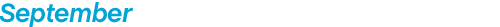 September